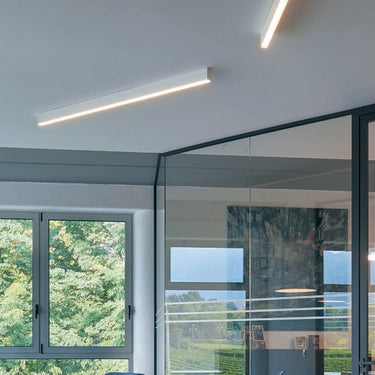 Plafone 2 led 19,2w/mt CRI90 bianco-WW Athena illuminazione Lampade da soffitto